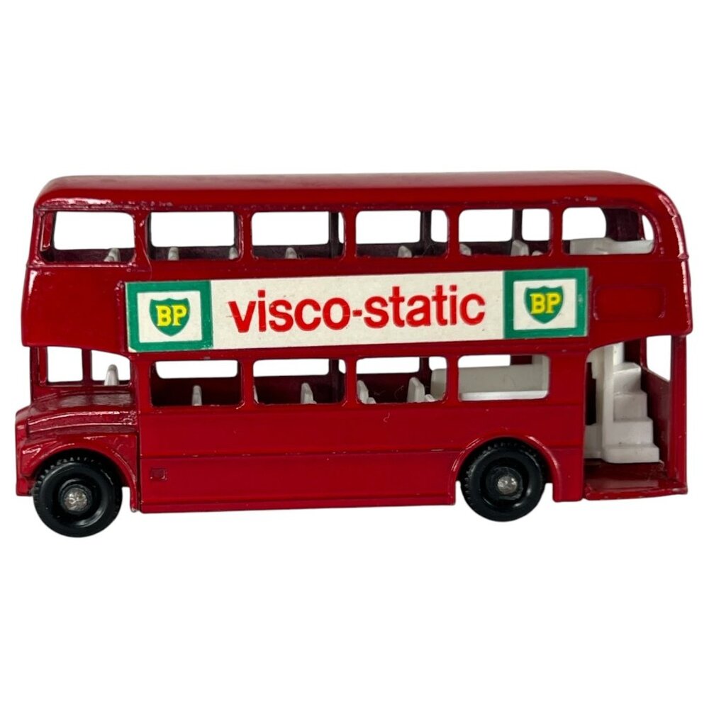 Matchbox Laney Diecast Routemaster #5 London Bus BP Visco Static Decker England - Picture 4 of 9